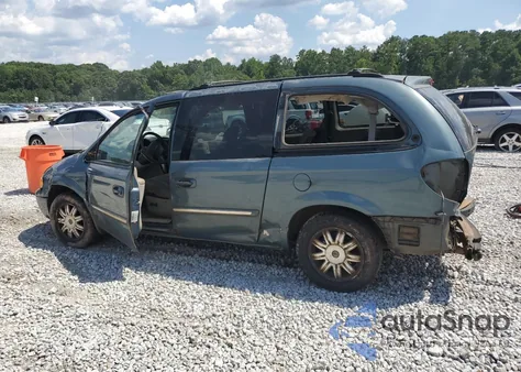 2006 Chrysler Town & Country Touring из США, поврежденный, VIN 2A4GP54L56R796300